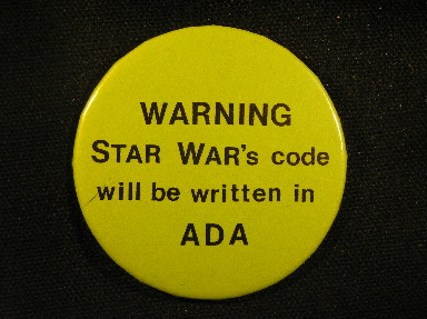 Warning - STAR WAR's code will be written in ADA