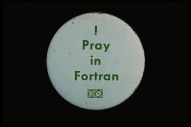 I PRAY IN FORTRAN