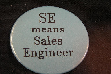 SE means Sales Engineer