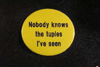 Nobody knows the tuples I've seen