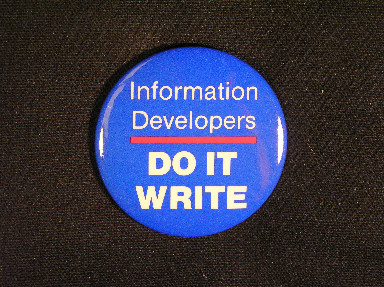 Information Developers - Do it WRITE