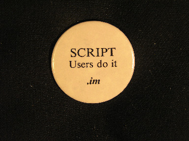 SCRIPT users do it  .im