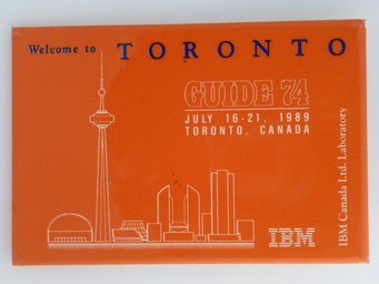 Welcome to TORONTO - GUIDE 74 - Jul 16-21 1989