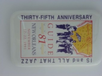 GUIDE 81 - Thirty-Fifth ANNIVERSARY - IS and ALL THAT JAZZ - New Orleans Nov 17-22, 1991