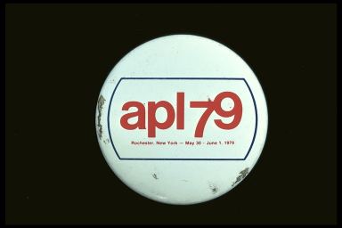 APL 79 - ROCHESTER, NEW YORK MAY 30-JUNE 1, 1979