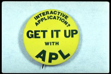 INTERACTIVE APPLICATION? GET IT UP WITH APL