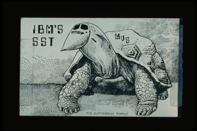 IBM'S SST MVS {TURTLE WITH FACE OF CONCORD}