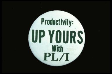 PRODUCTIVITY: UP YOURS WITH PL/1