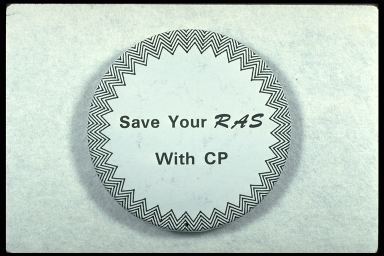 SAVE YOUR RAS WITH CP