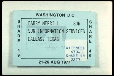BARRY MERRILL SUN INFORMATION SERVICES DALLAS, TEXAS SHARE 4