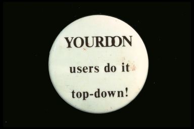 YOURDON USERS DO IT TOP-DOWN!