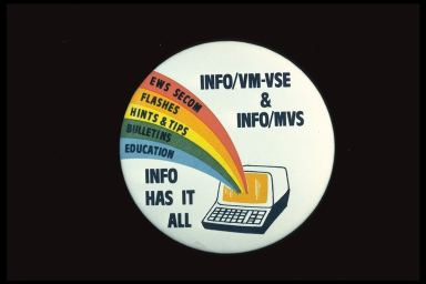 INFO/VM-VSE & INFO/MVS INFO HAS IT ALL {RAINBOW OF WORDS}