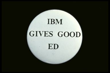 IBM GIVES GOOD ED