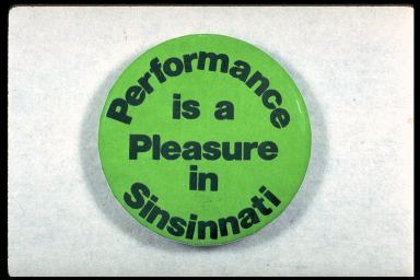 PERFORMANCE IS A PLEASURE IN SINSINNATI