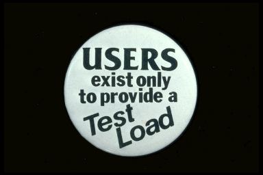 USERS EXIST ONLY TO PROVIDE A TEST LOAD