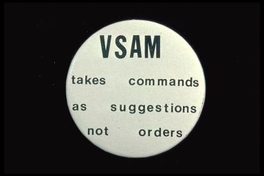 VSAM TAKES COMMANDS AS SUGGESTIONS NOT ORDERS