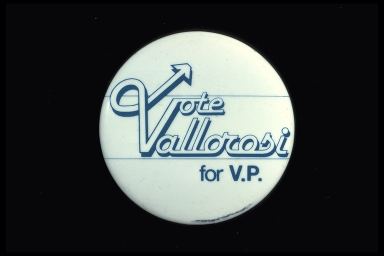 VOTE VALLOROSI FOR V.P.