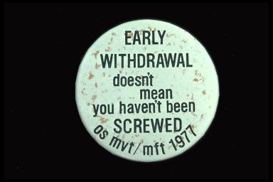 EARLY WITHDRAWAL DOESN'T MEAN YOU HAVEN'T BEEN SCREWED OS MVT/MFT 1977