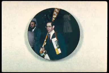 Dr. Robert Ranny  WITH OAR IN HAND OVER SHOULDER)