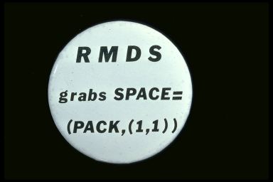 RMDS GRABS SPACE=(PACK,(1,1))