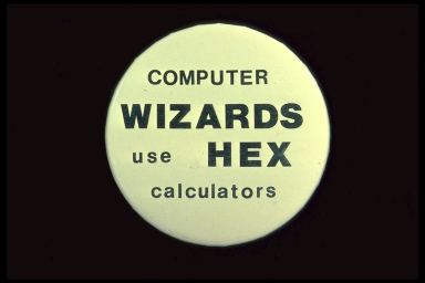 COMPUTER WIZARDS USE HEX CALCULATORS