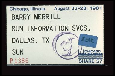 BARRY MERRILL SUN INFORMATION SVCS. DALLAS SHARE 57 CHICAGO
