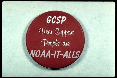 GCSP USER SUPPORT PEOPLE ARE NOAA-IT-ALLS