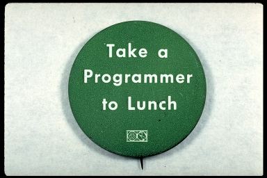 TAKE A PROGRAMMER TO LUNCH
