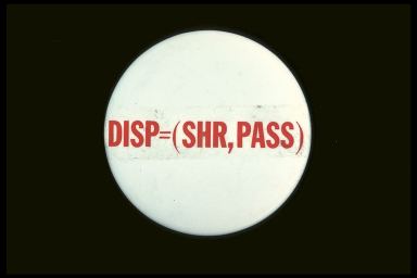 DISP=(SHR,PASS)