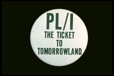 PL/I THE TICKET TO TOMORROWLAND