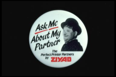 ASK ME ABOUT MY PARTNER THE PERFECT PRINTER PARTNERS BY ZIYA