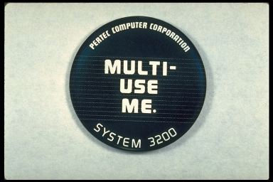 MULTI-USE ME. - PERTEC COMPUTER CORPORATION - SYSTEM 3200