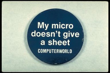 MY MICRO DOESN'T GIVE A SHEET - COMPUTERWORLD