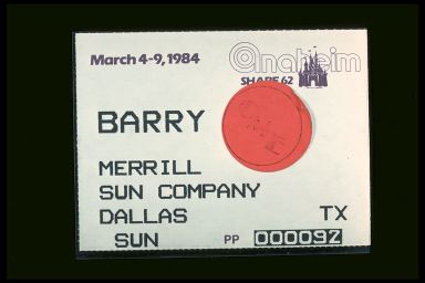 SHARE 62 ANAHEIM MAR 1984 BARRY MERRILL SUN CO. DALLAS