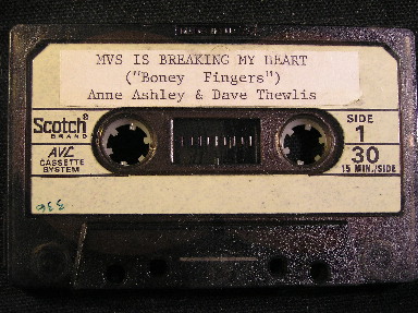 Boney Fingers Cassette - Title Side