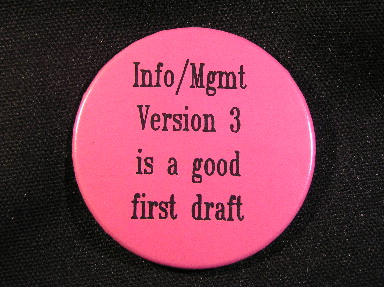 Info/Mgmt Version 3 is a good first draft
