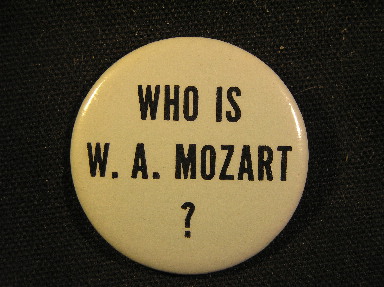 Who is W. A. Mozart?