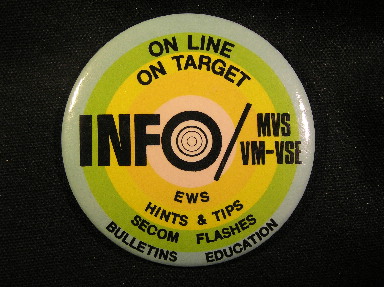 INFO/MVS VM-VSE - On Line On Target EWS Hints & Tips SECOM FLASHES