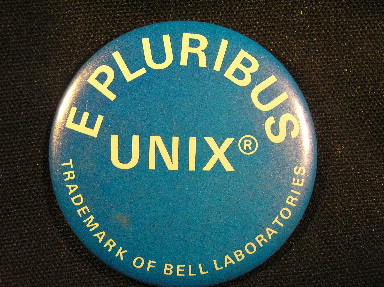 E Pluribus Unix - Trademark of Bell Labratories