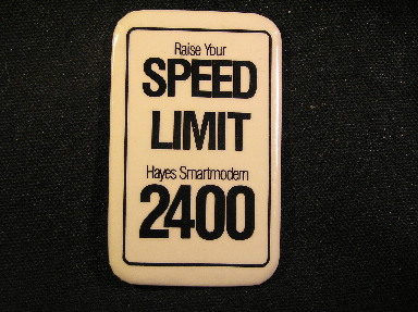 Raise your SPEED LIMIT - Hayes Smartmoded 2400