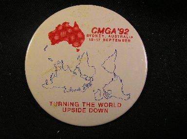 CMGA '92 - Turning the World Upside Down - Sydney Australia